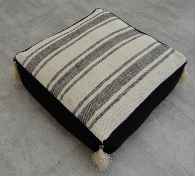 Turkish Handmade Kilim Floor Cushion Chairish